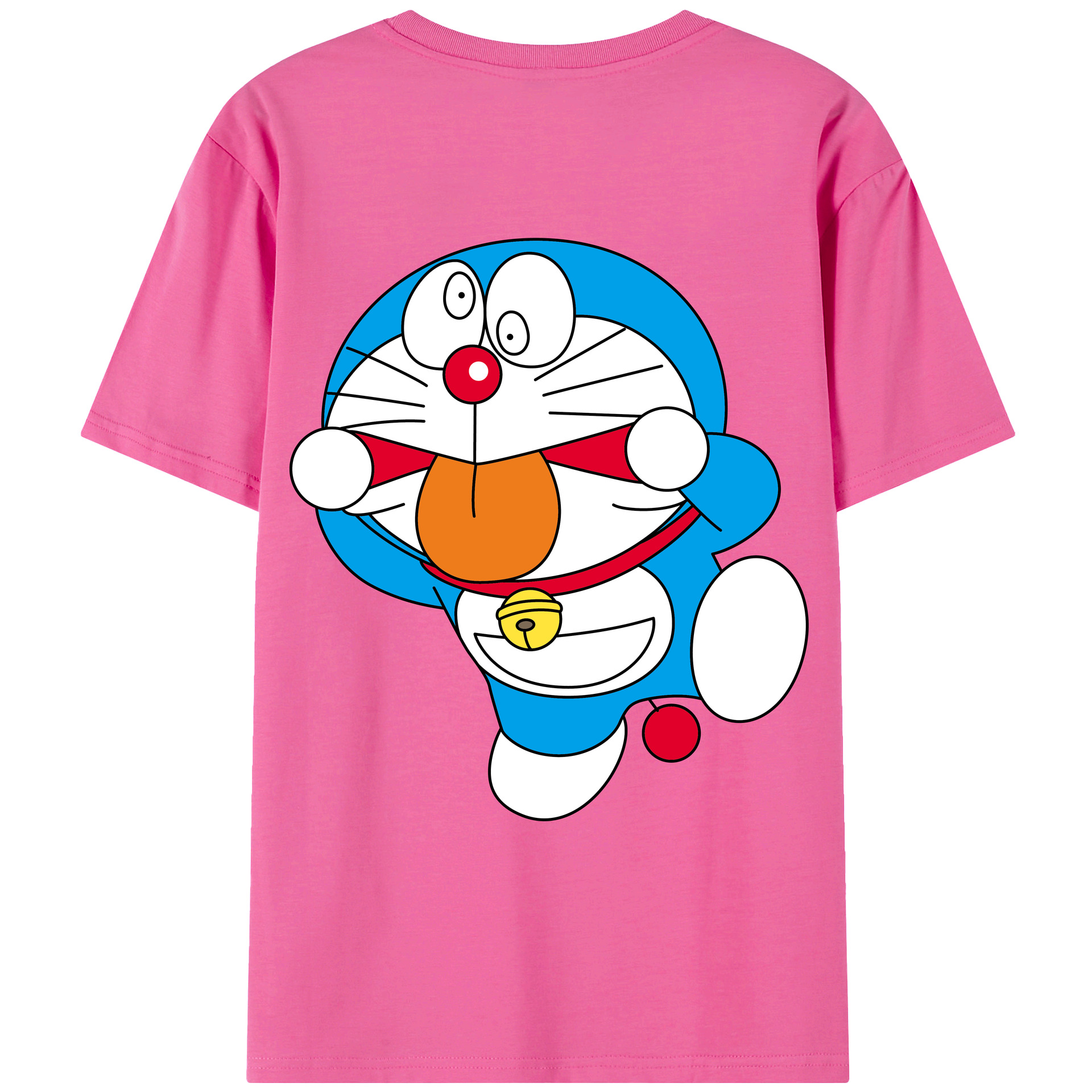 （画像用） ドラえもん Doraemon レディース半袖Tシャツ(バックプリント)